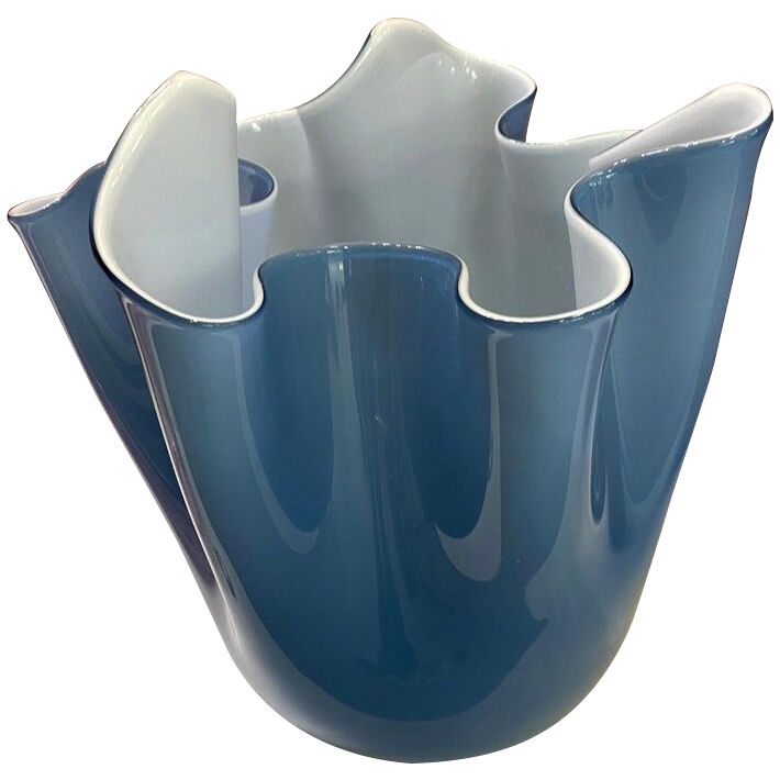 Murano glass vase multicolors