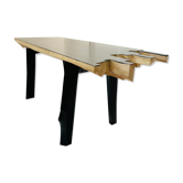 Solid wood table
