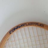 Vintage wooden tennis racket Donnay Ladyflex