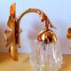 Pair of Acanthus Leaf Wall Lights 1970