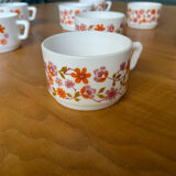 70's opaline cups