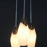 1970s Glass Pendant , Czechoslovakia