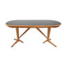 Italian design oak dining table - 1970s