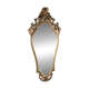 20th century Italian lacquered and gilded Louis XV style mirror