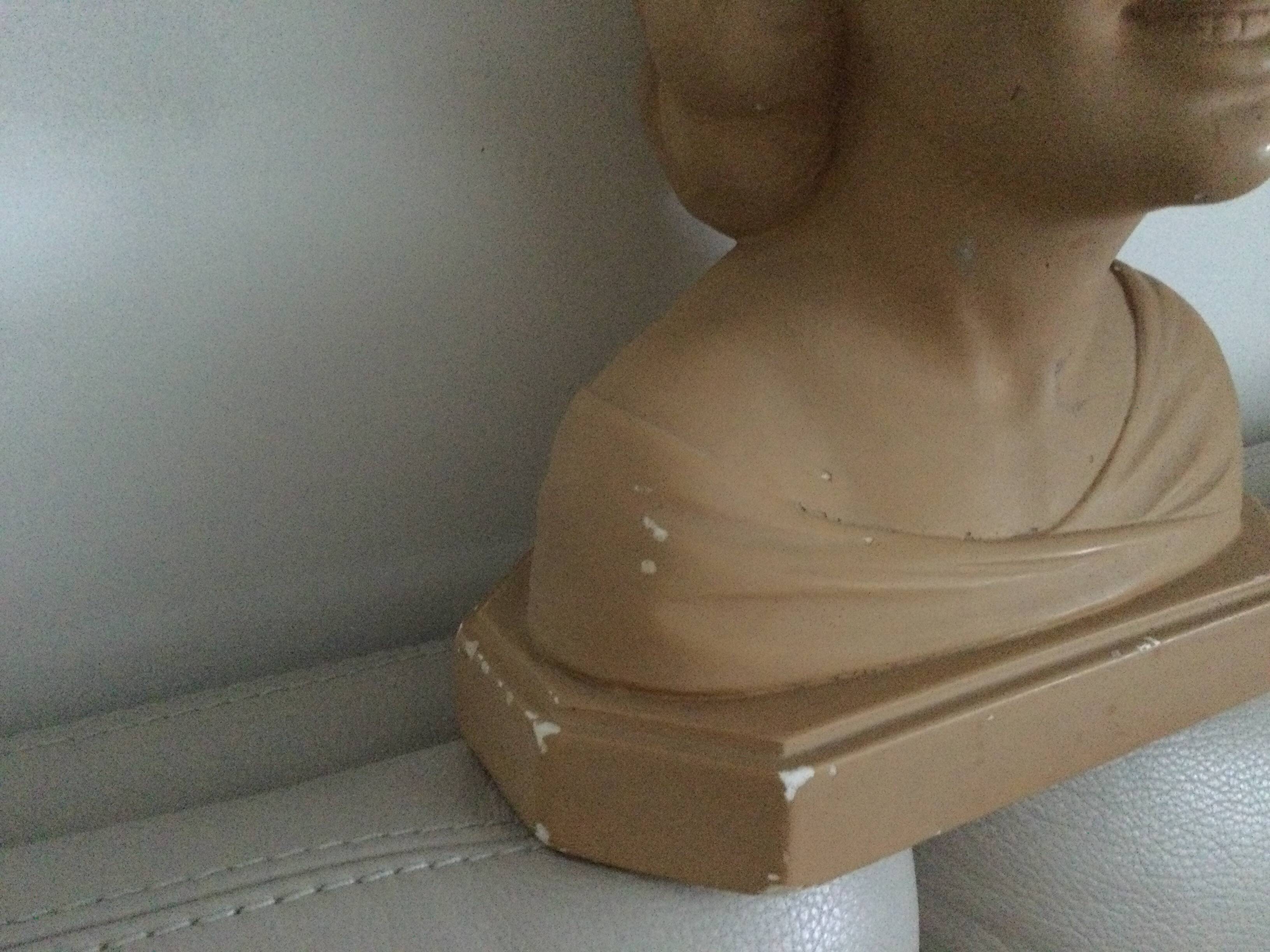 Buste en plâtre signé Salvatore Melani