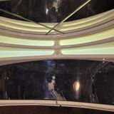 Cómoda / Tocador style Space Age, Firma DBM, lacquered wood and glass fiber, 70's – Italia