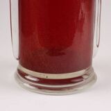 Vase vintage en verre de Murano Italie années 1970 original