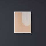 Boob 1 - Minimalist abstract canvas, Original work - 24x30cm