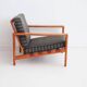 Fauteuil moderne suédois en chêne Bodö par Svante Skogh