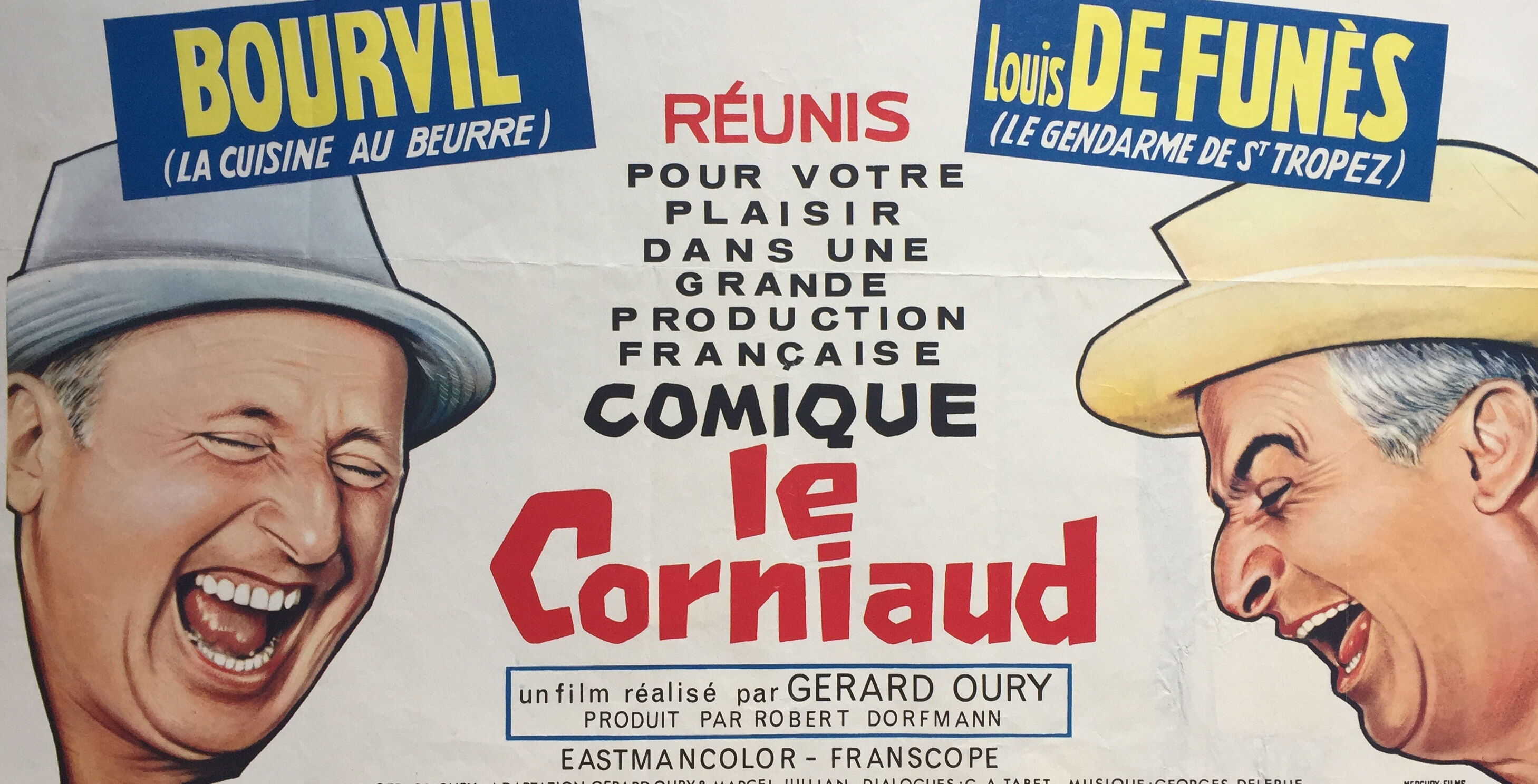 Poster "Le Corniaud" Louis De Funes 1965