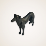 Brass dog