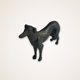 Brass dog