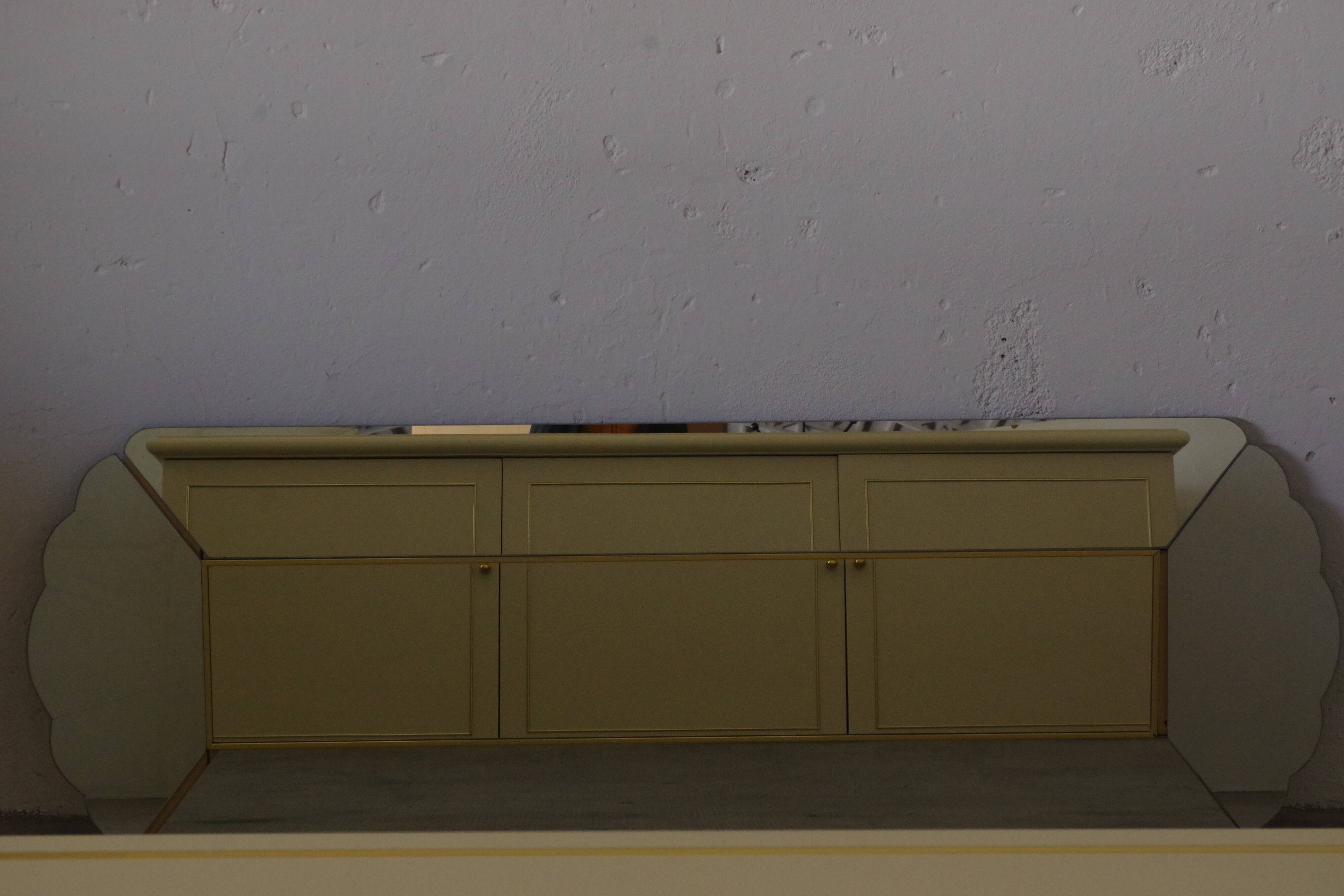 Enfilade et miroir, 1970s, set of 2