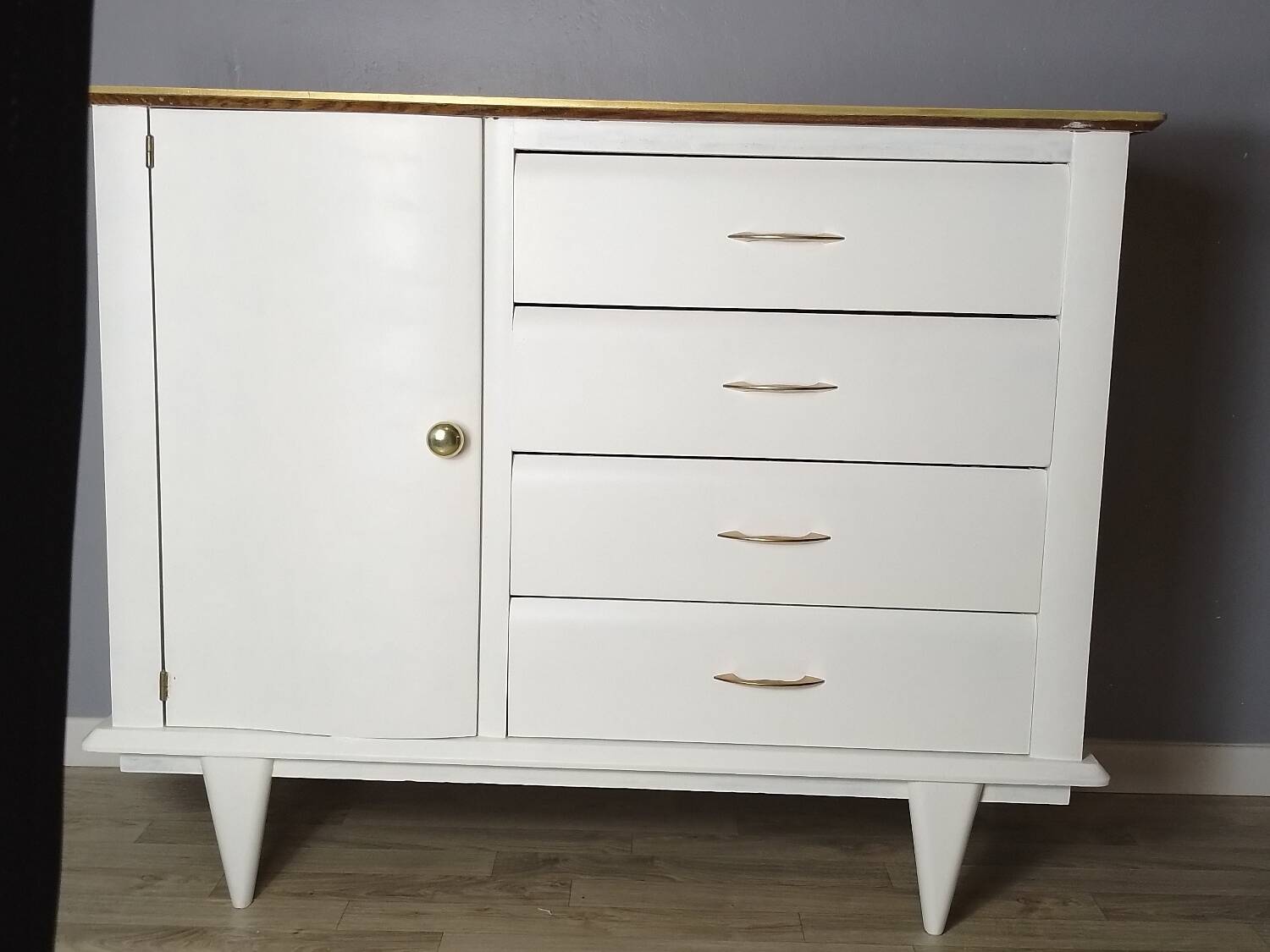 Restored vintage buffet chest.