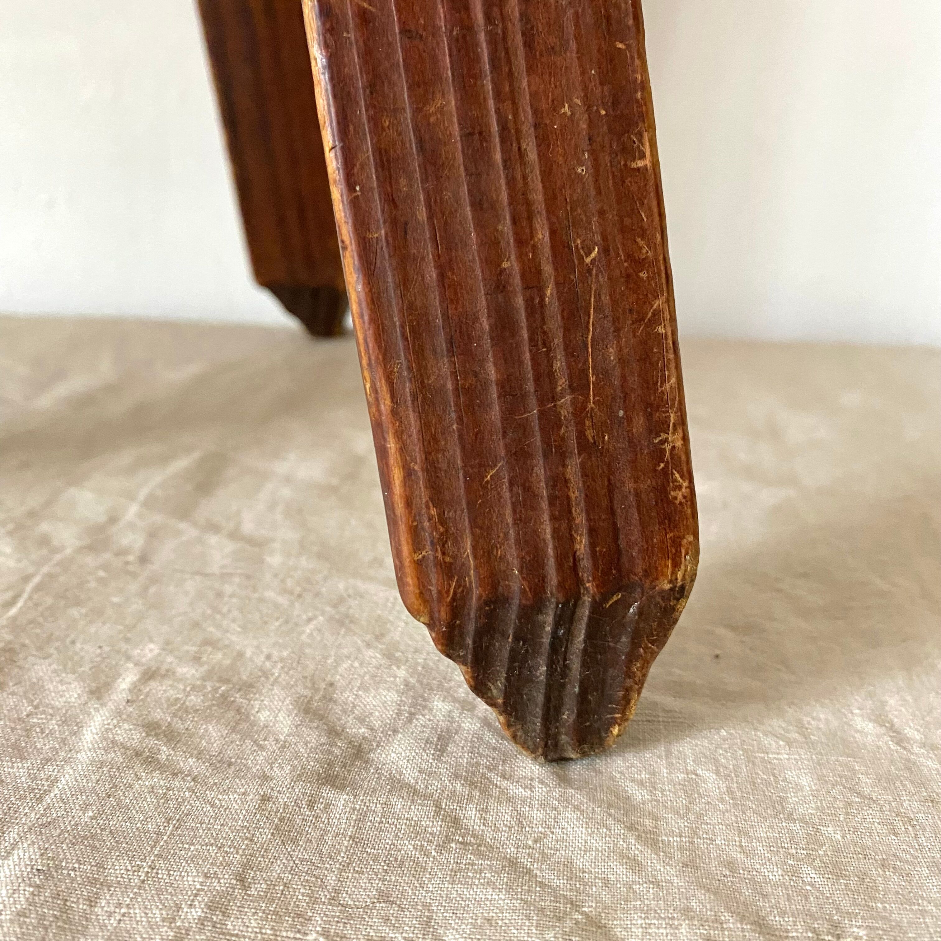 Vintage tripod stool