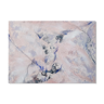Mini blue roche tableau 50x70cm pièce originale série roche
