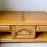 Solid oak coffee table