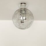 Ice Glass Flush Lamp by Doria