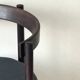 Round chair in rosewood by Hugo Frandsen for Børge M.S., Denmark 1970