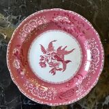 Set of Three ceramic plates Spode England dimension: height -2.5 cm- diameter -26 cm-