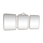 Barber triptych mirror 59x24cm