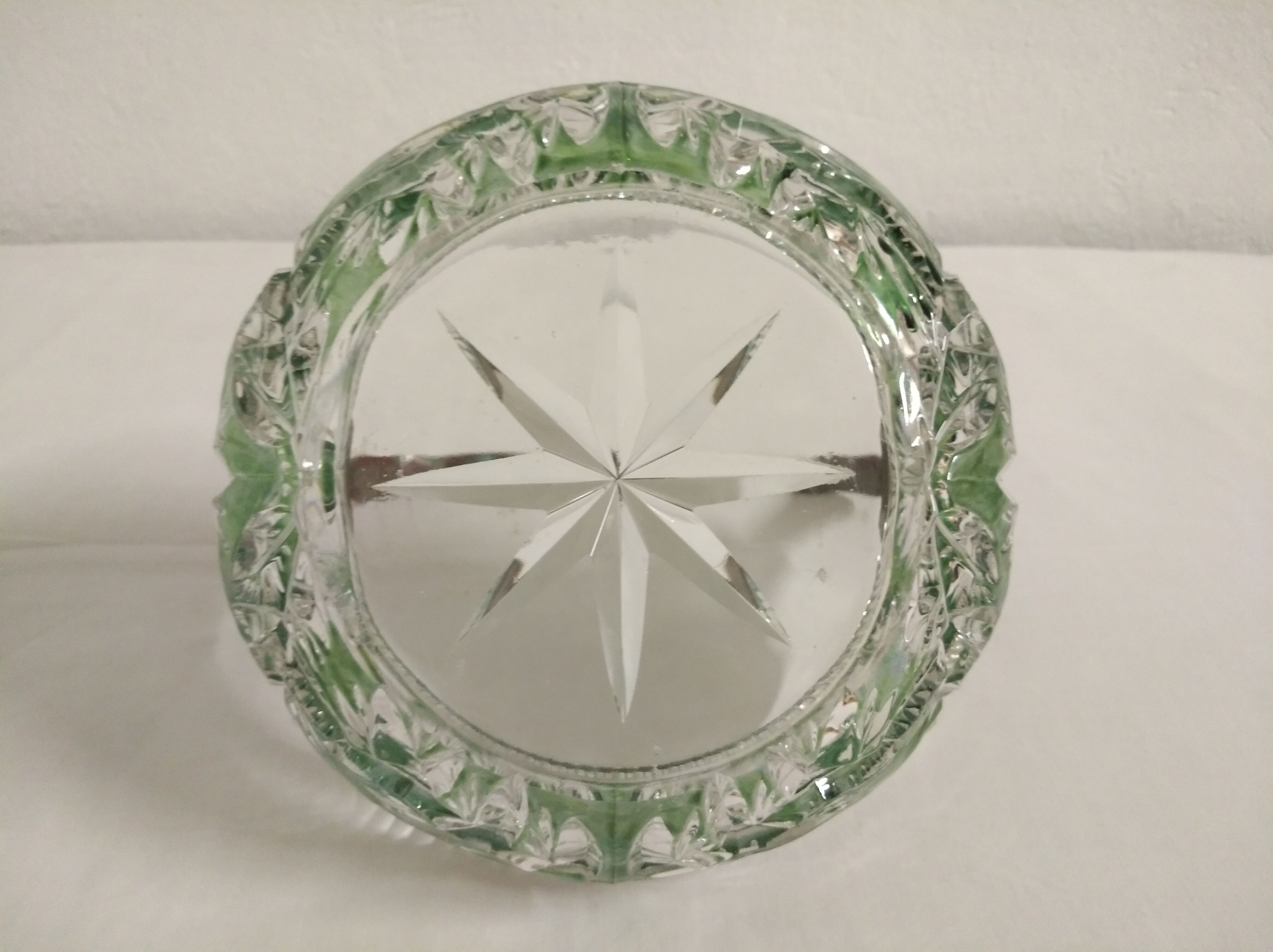 Panière Empty cut glass pockets