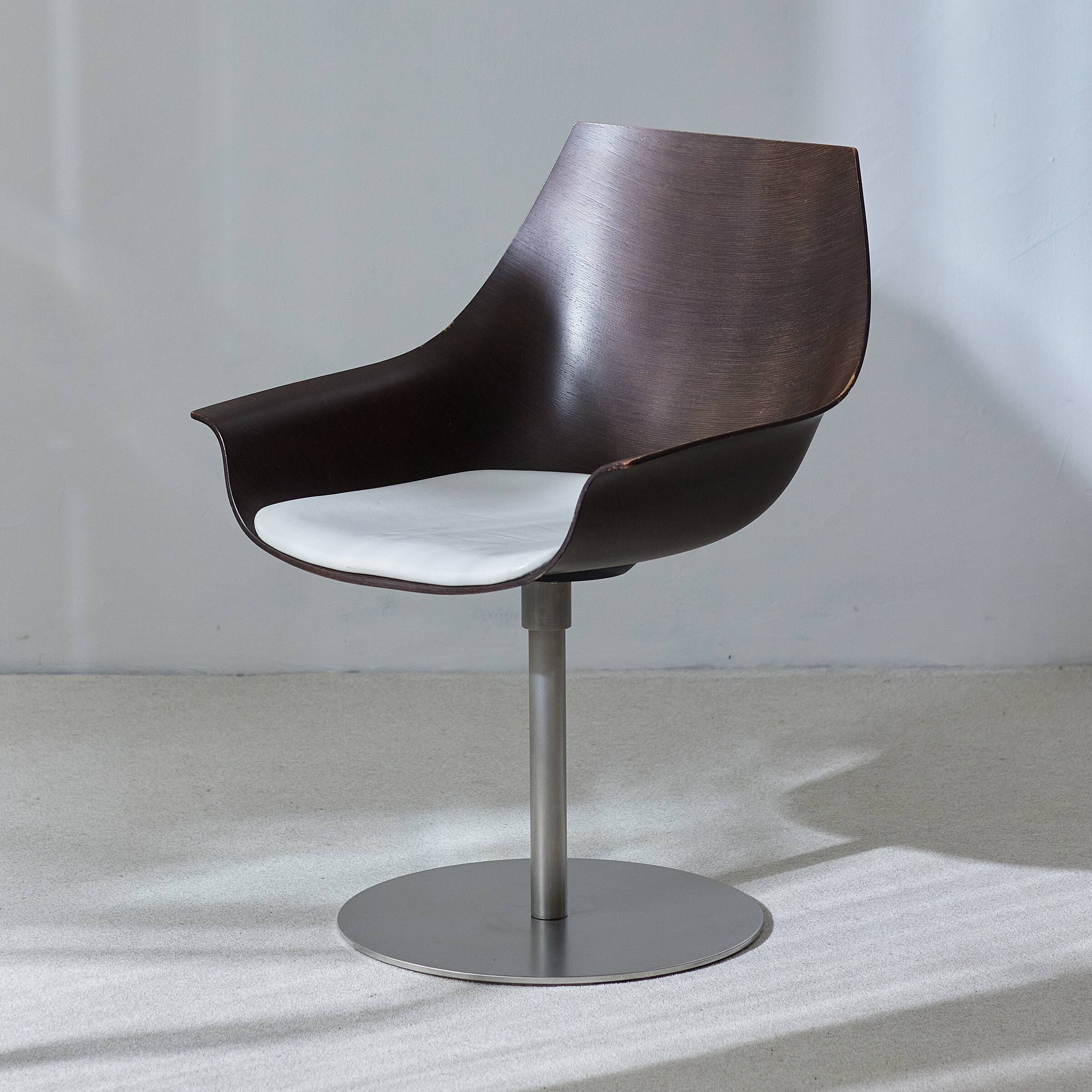 Cox Leather Armchair by Ostwald and Nolting for Lapalma Italy
