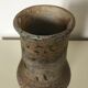 Ceramic signed 1960 vintage sandstone