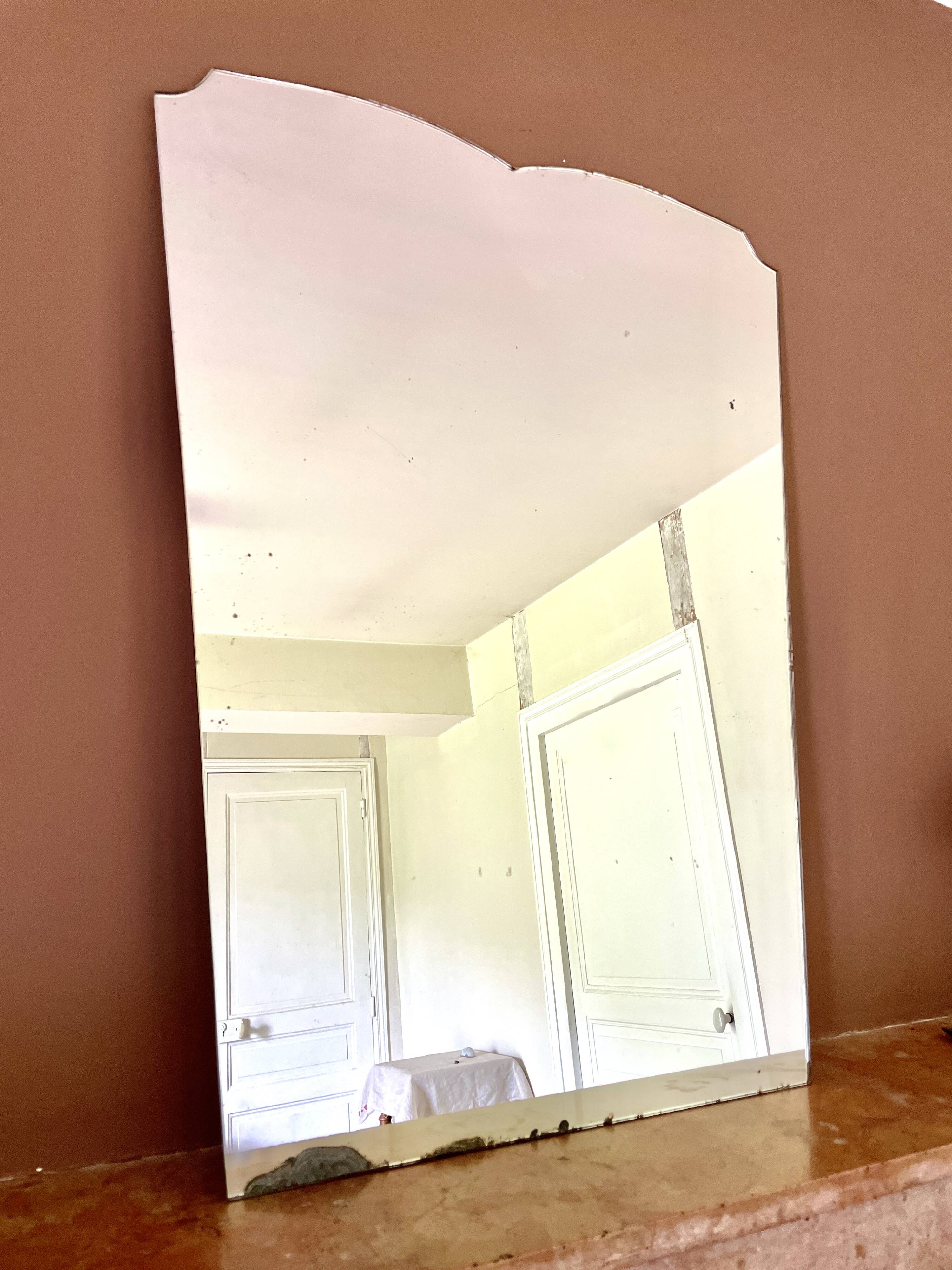 Large moustache mirror