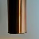 Hanging in copper cylindrical 1960 s set of 10