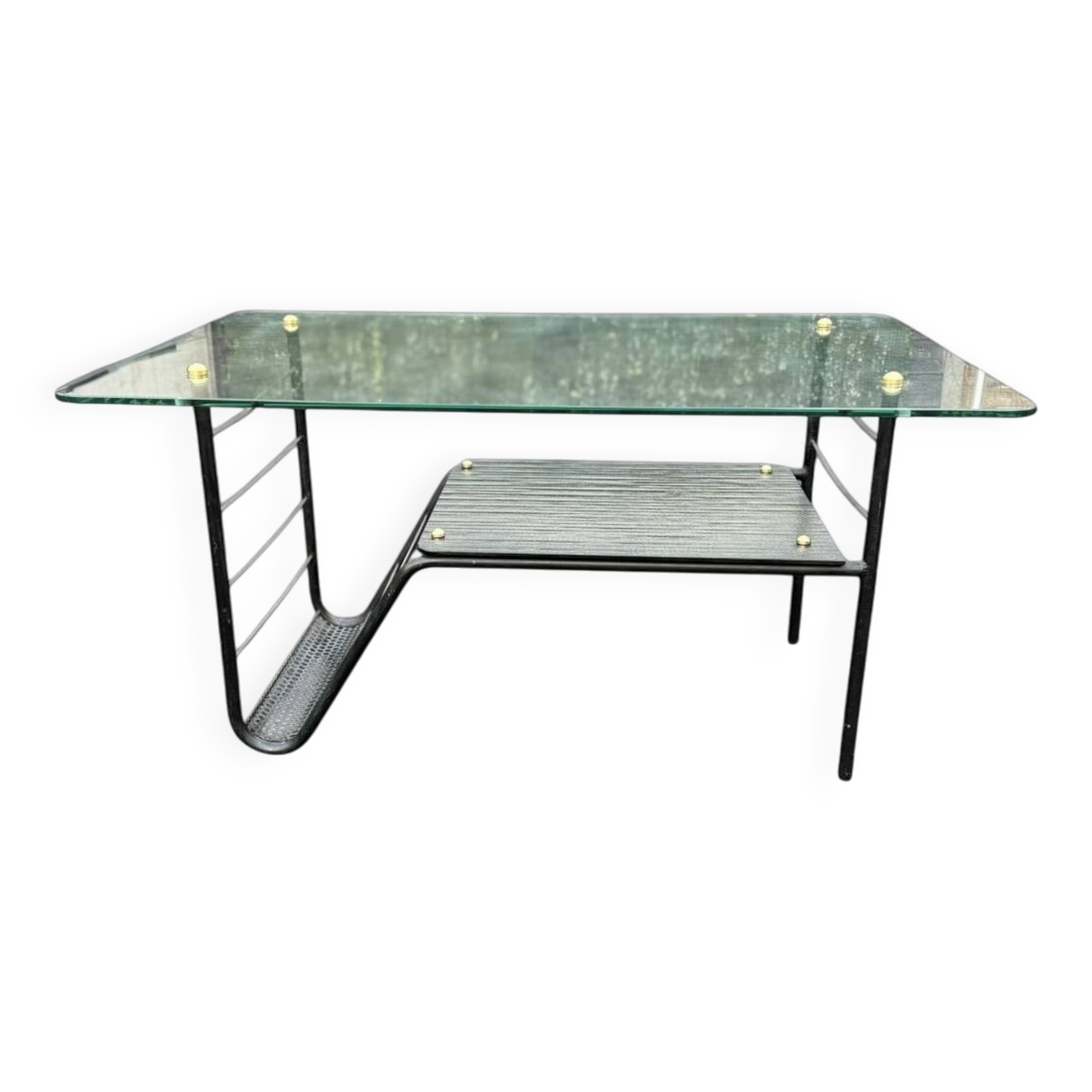 Magazine rack coffee table Bobois 1960