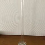Transparent glass soliflore vase