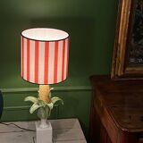 Ceramic corn lamp