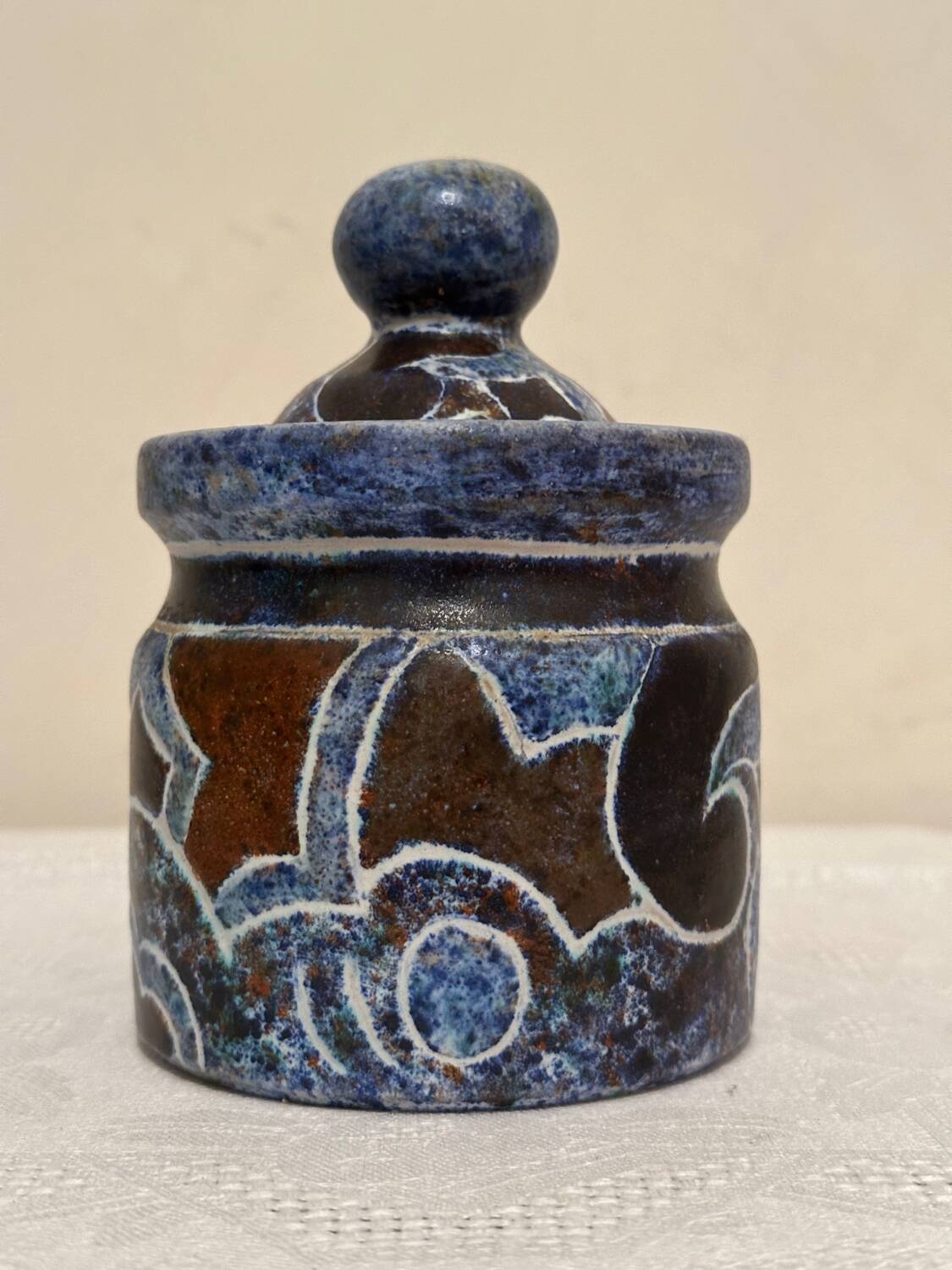 Ceramic pot by Bernard Buffat