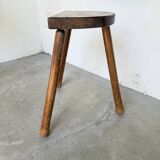 Oak tripod stool 1950