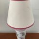 Pair of vintage 70s porcelain lamps