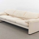 Cassina Maralunga 3seat Sofa in white
