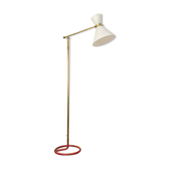 Modernist diabolo floor lamp stablet