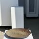 Indonesian green ceramic dish D:26.5