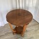 Art Deco round side table from the 1950s