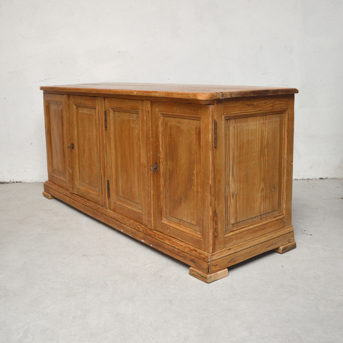 Former solid wood farm buffet