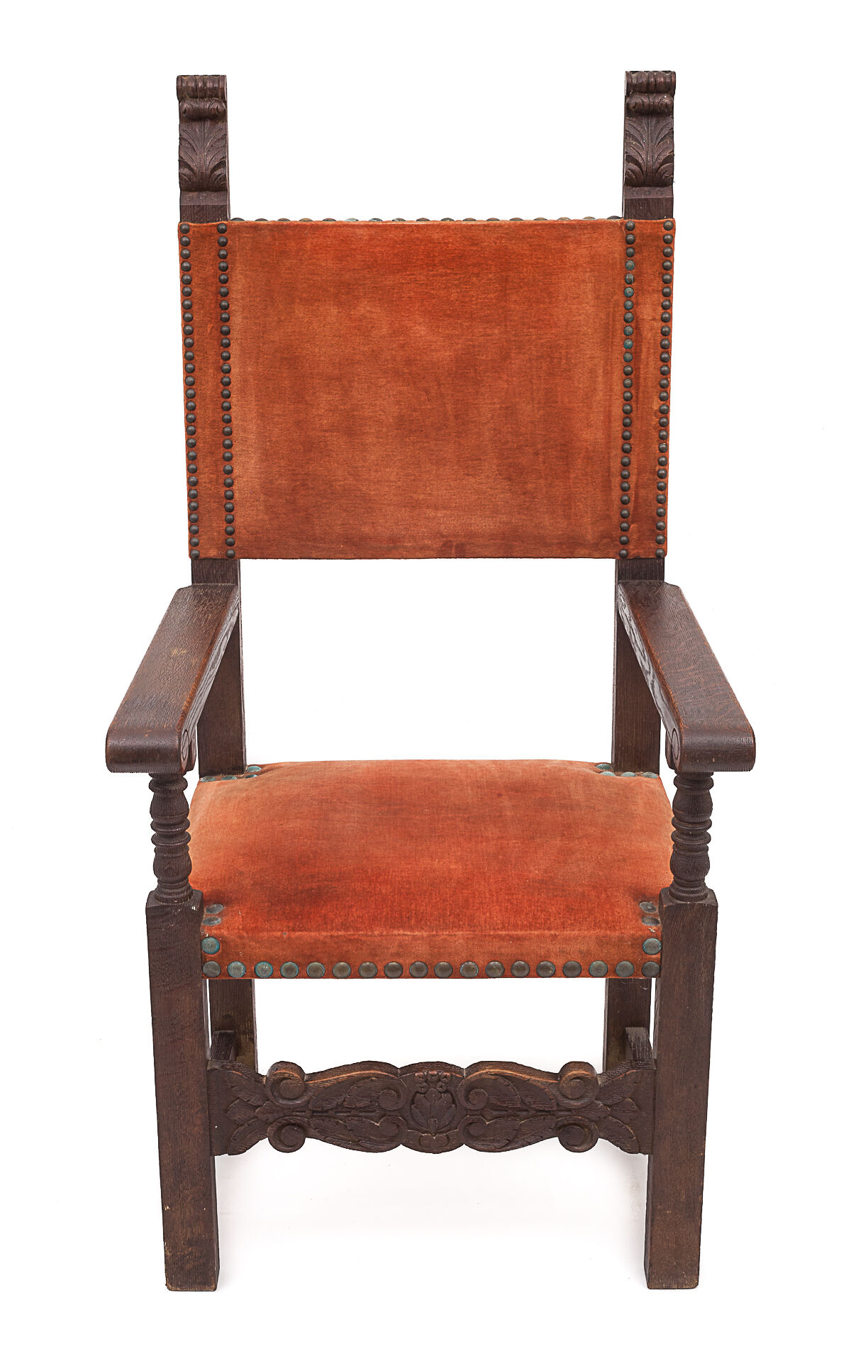 State armchair in palm wood, 1920
