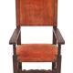 State armchair in palm wood, 1920