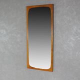 Scandinavian Teak Wall Mirror, Denmark 1960s