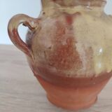 Terracotta gargoulette jug