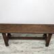 Antique solid wood bench