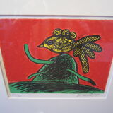 Lithograph signed and numbered by Beverloo Corneille 1991