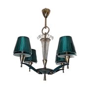 Chandelier of the end of the era art deco design 1940s