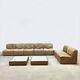 Canapé modulable en cuir design vintage De Sede DS-15