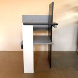 Gerrit Rietveld « Berlin Chair » version accoudoir gauche conçue en 1923